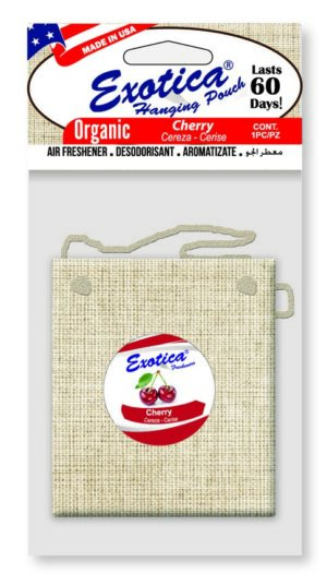 X. Cherry Exotica Hanging Pouch