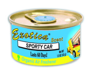 Sporty Car Organic Can