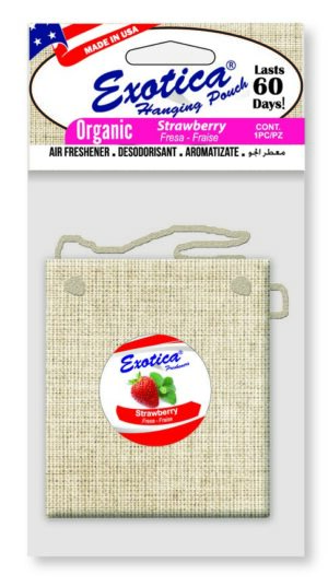 X. Strawberry Exotica Hanging Pouch