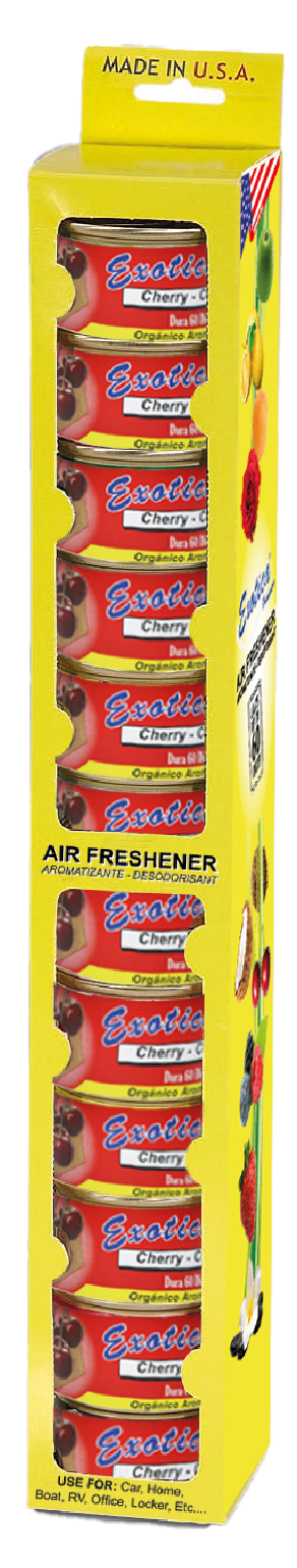 Exotica Scent Organic — 12-Can Strip
