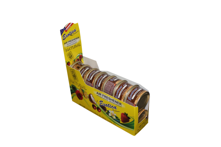 Exotica Scent Organic — 14-Can Counter Display