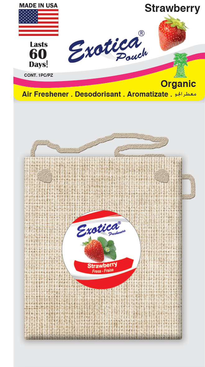 Hanging Pouch - Strawberry
