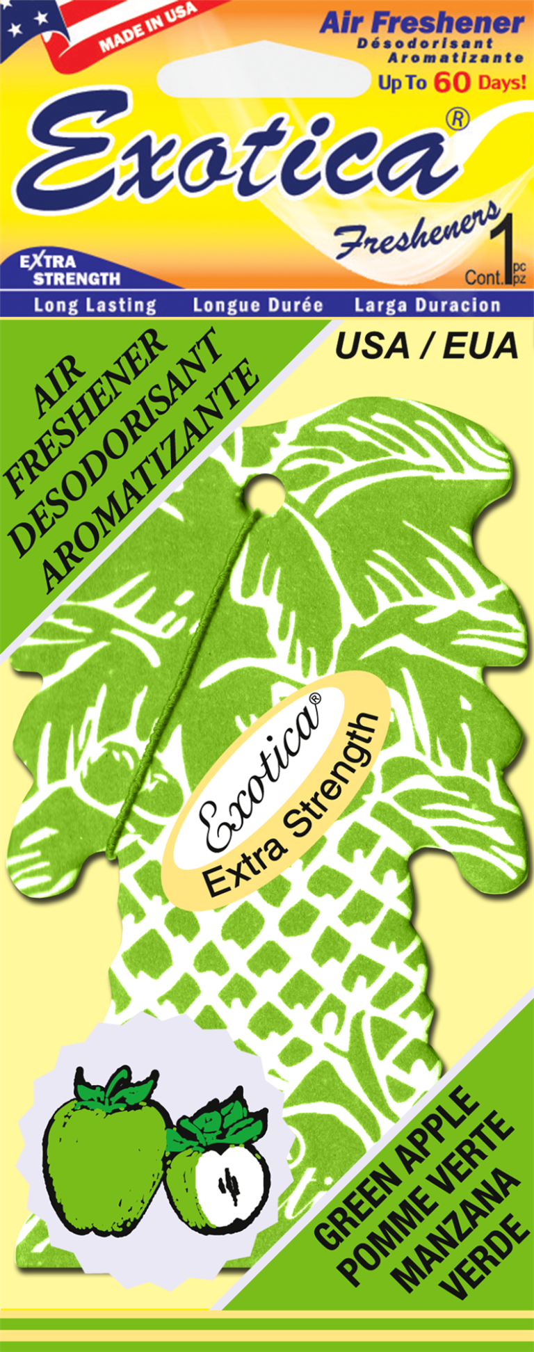 Palm Tree Hanging - Green Apple