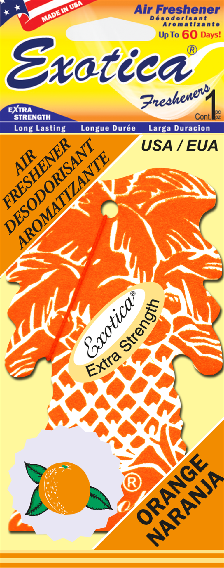 Palm Tree Hanging - Orange