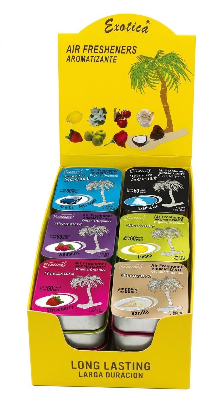 Treasure Scent — 24-Tin Counter Display