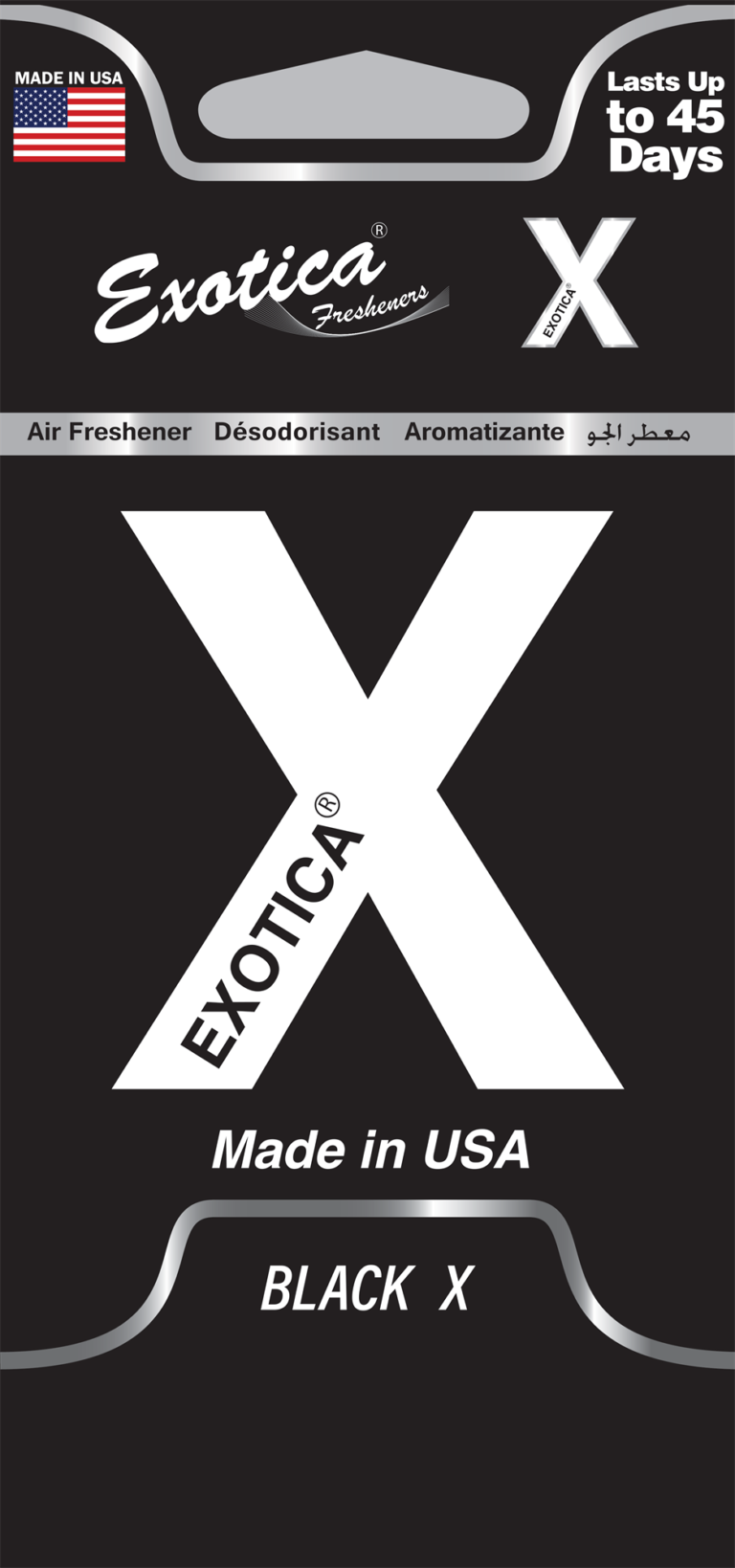 Xotica Carded - Black X