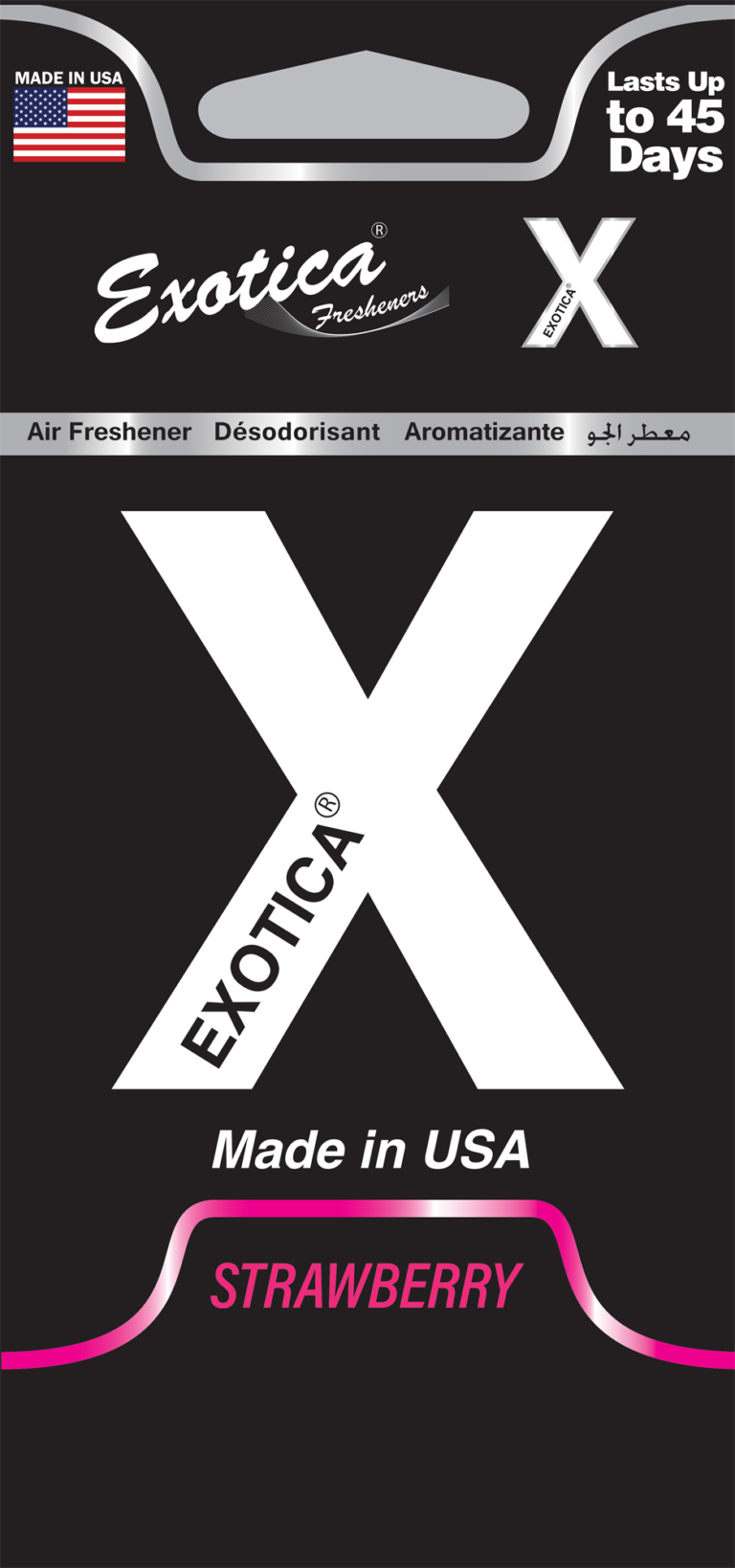 Xotica Carded - Strawberry